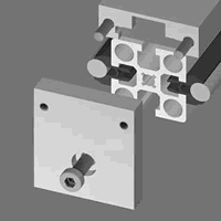 Attach Tensioner To 45x45 Profiles
